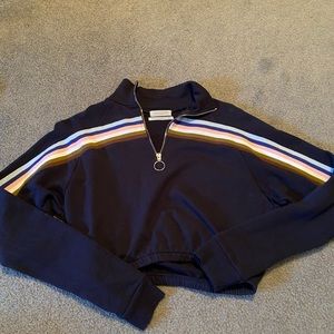 Urban Outfitters Cropped Quarter-Zip